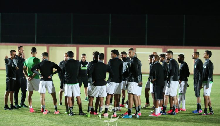 DERNIER ENTRAÎNEMENT AVANT ALGÉRIE – GUINÉE