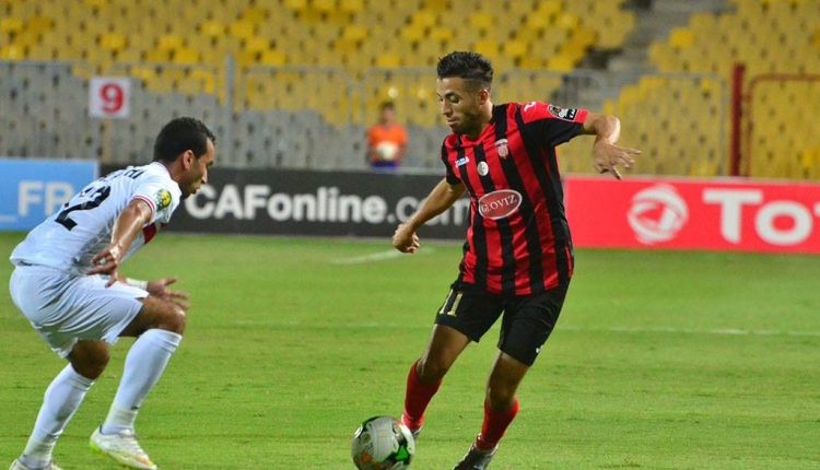 رابطة أبطال إفريقيا : إتحاد العاصمة 2 / الزمالك المصري 0