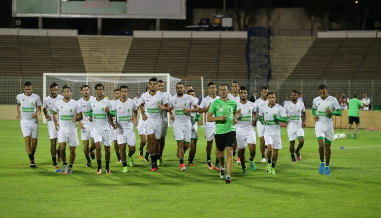 Ultime séance d’entraînement au stade Hamlaoui