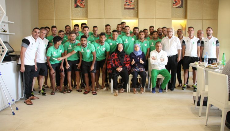 أبطال أولمبيّون يزورون المنتخب الجزائري