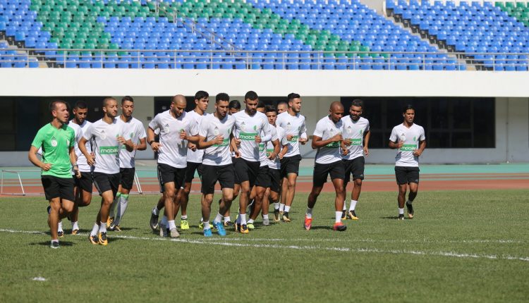 LA SÉLECTION ALGÉRIENNE S’EST ENTRAÎNÉE AU STADE DE LUSAKA