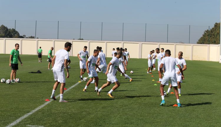 ENTRAÎNEMENTS SOUTENUS AU TROISIÈME JOUR DU STAGE