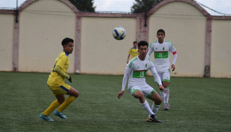 LA SELECTION NATIONALE U17 EN REGROUPEMENT A BLIDA