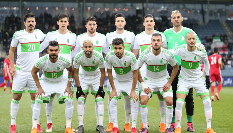 Match amical international  Algérie – Cap Vert le 1er juin 2018 en Algérie