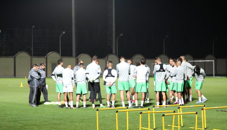 DERNIERE SEANCE D’ENTRAINEMENT AU CTN AVANT LE DEPART VERS LE PORTUGAL