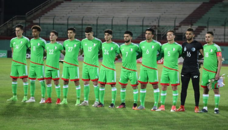 LA SELECTION NATIONALE U21 EN STAGE A BLIDA