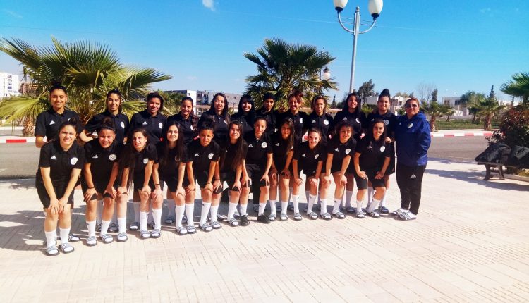 LA SELECTION FEMININE U20 EN STAGE A ALGER 