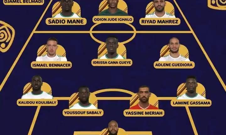 أربعة لاعبين وجمال بلماضي في  التشكيلة المثالية للدورة الـ32 لكأس  افريقيا للأمم-2019