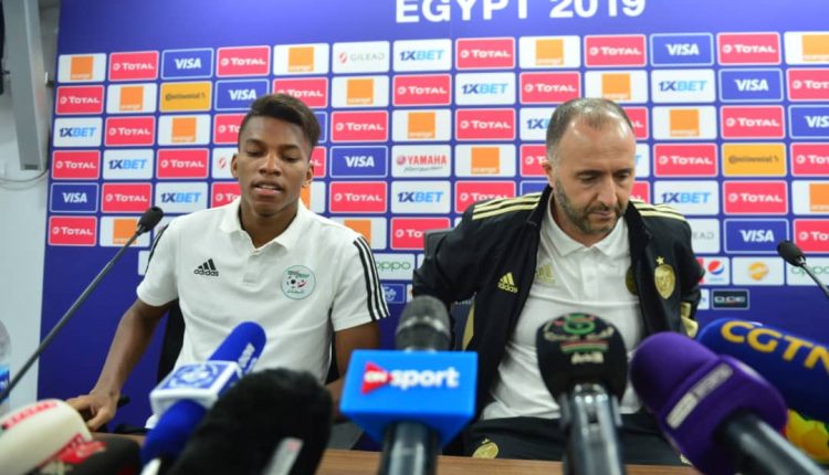 BELMADI ET BOUDAOUI FACE A LA PRESSE