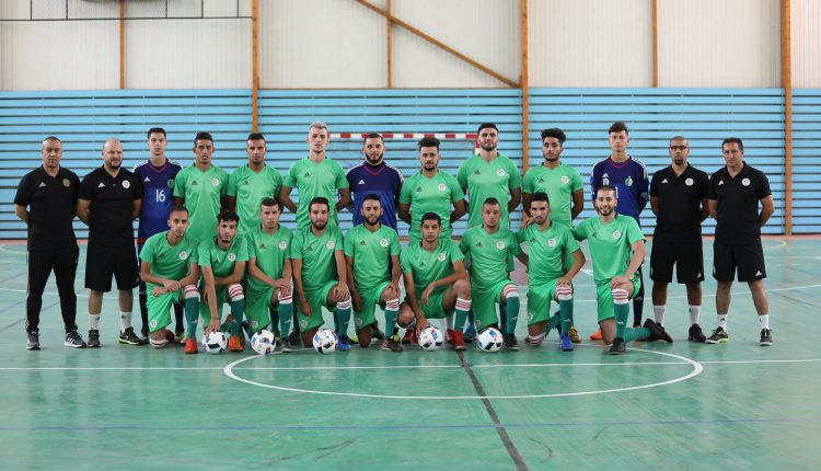 EN FUTSAL : DÉBUT DU STAGE DES LOCAUX