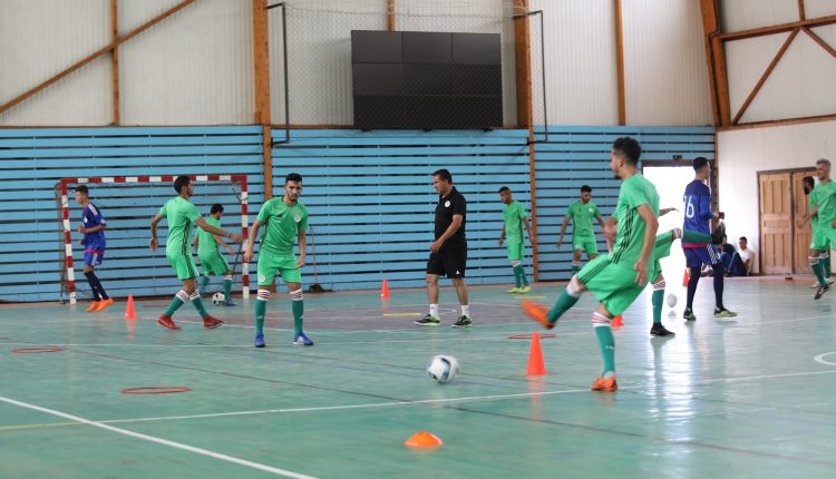 Equipe nationale de Futsal :  Deux matchs contre la sélection militaire