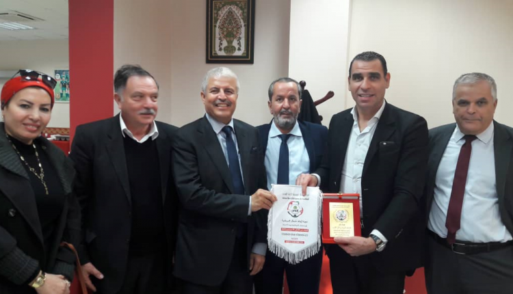 TOURNOI UNAF U21 FEMININES:  ZETCHI RECOIT LE PRESIDENT ET LES OFFICIELS DE L’UNAF AU CTN DE SIDI MOUSSA