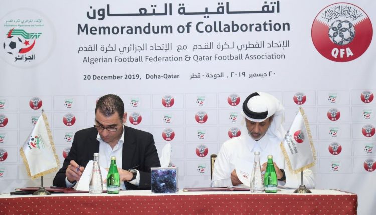 FAF – FEDERATION QATARIENNE DE FOOTBALL :  SIGNATURE D’UN MEMORANDUM DE COLLABORATION