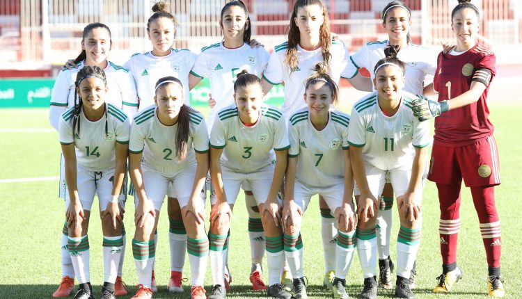 لاعبات المنتخب الوطني لاقل من 20 سنة يتحضرن للقاء المنتخب المغربي