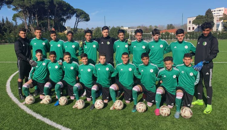 TOUNOI UEFA ASSIST U16 – TIRANA: COURTE DEFAITE DES ALGERIENS FACE A LA GEORGIE