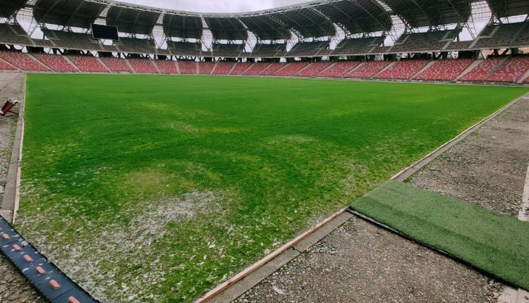 NOUVEAU STADE D’ORAN : LE GAZON ENTRE EN PHASE DE TALLAGE