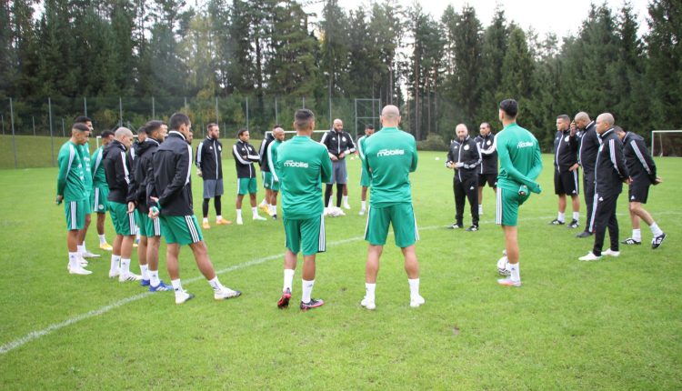 EQUIPE NATIONALE :  PREMIERE SEANCE D’ENTRAINEMENT POUR LES VERTS