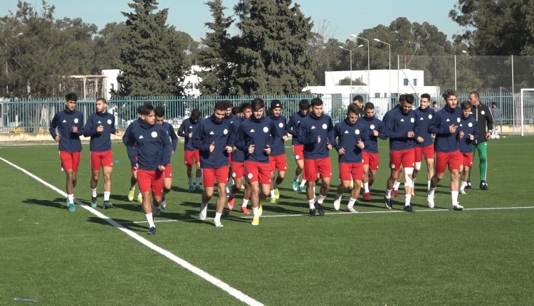 TOURNOI UNAF U20 :  ENTRAINEMENT DANS LA BONNE HUMEUR SANS BEKKOUCHE ET HAMIDI