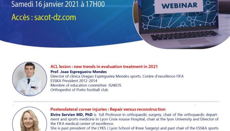 COMMISSION MEDICALE FEDERALE :  WEBINAIRE ORGANISE PAR LA SACOT