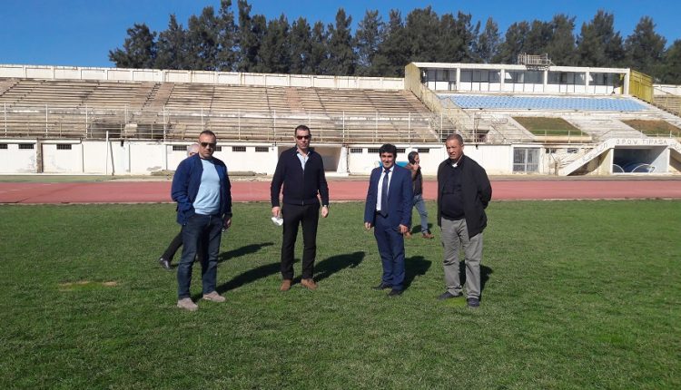 PROJET : LE PRESIDENT DE LA FAF EN VISITE DE TRAVAIL AU STADE DE KOLEA