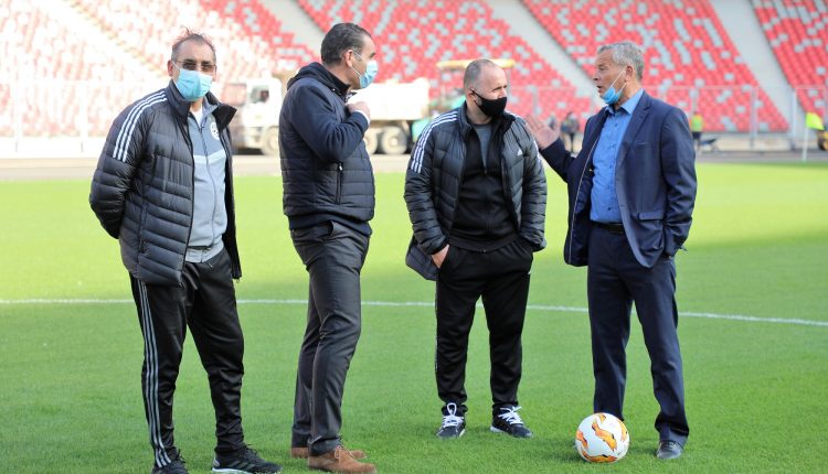 NOUVEAU STADE D’ORAN : LA DELEGATION DE LA FAF DECOUVRE UN VRAI JOYAU