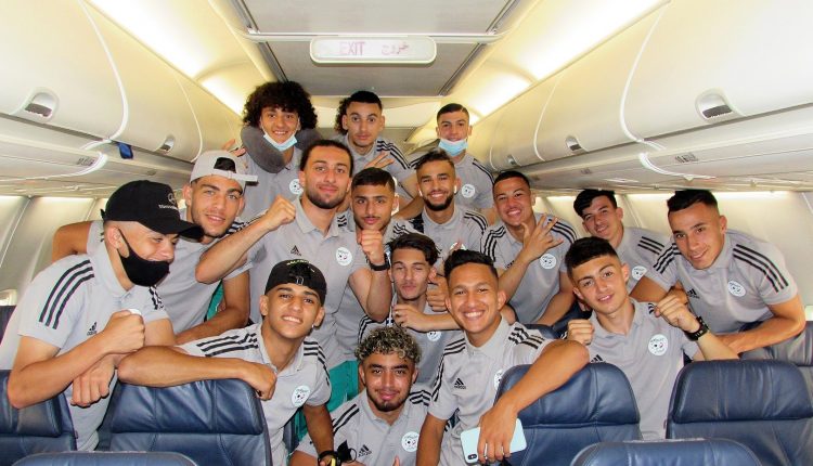 كأس الأمم العربية ( د20 سنة) : المنتخب الوطني يصل إلى القاهرة