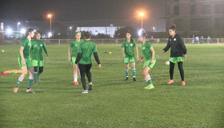 الكأس العربية للأمم ( مصر2021 ) : أول حصة تدريبية لسيدات الخضر بالقاهرة)