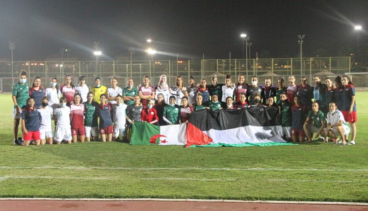 COUPE ARABE DES NATIONSFEMININE 2021 :  L’ALGERIE DOMINE LA PALESTINE ET FILE EN DEMI-FINALES