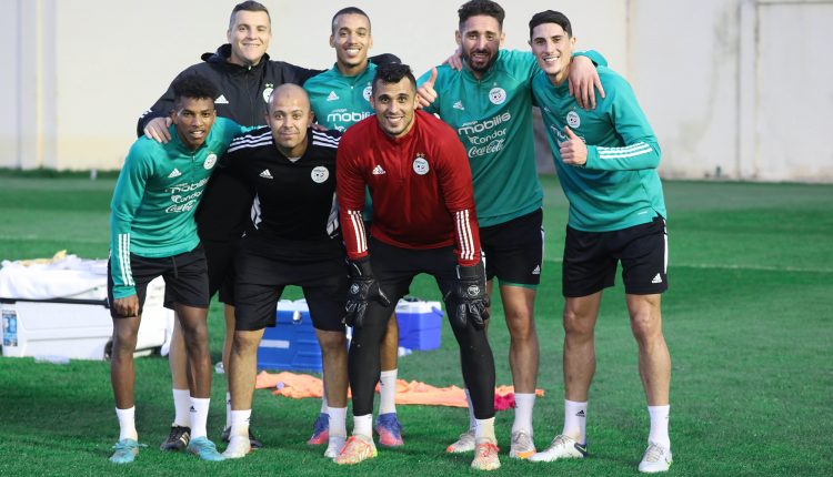 المباراة الفاصلة لمونديال 2022 بقطر : الخضر يواصلون التحضيراستعدادا لمباراة العودة