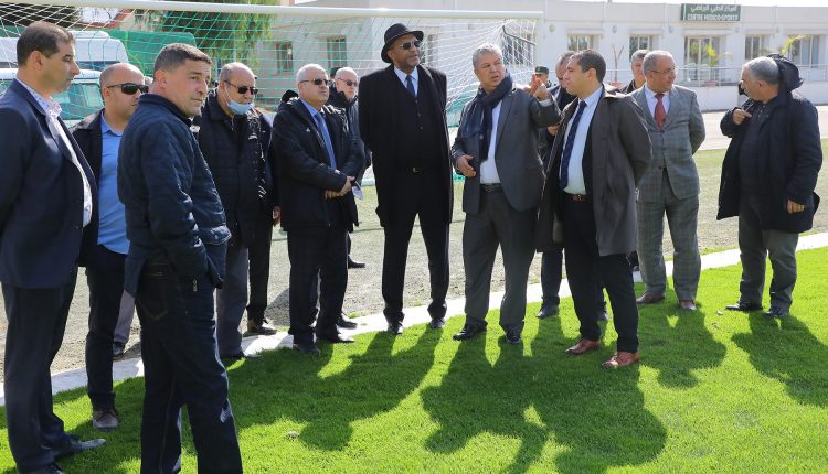 CHAN TotalEnergies 2022 et CAN TotalEnergies U17 2023 : LA CAF EN VISITE D’INSPECTION EN ALGERIE