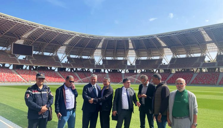 المنتخب الوطني : رئيس الفاف في زيارة إلى ملعب وهران