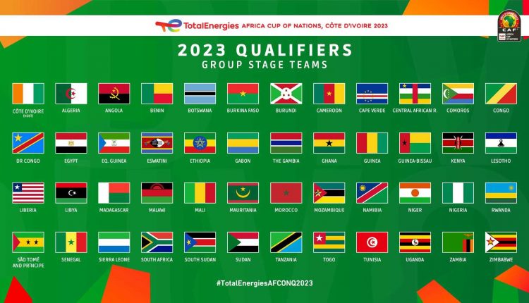 ELIMINATOIRES TOTALENERGIES CAN – COTE D’IVOIRE 2023 :  LES DEUX PREMIÈRES JOURNÉES EN JUIN PROCHAIN