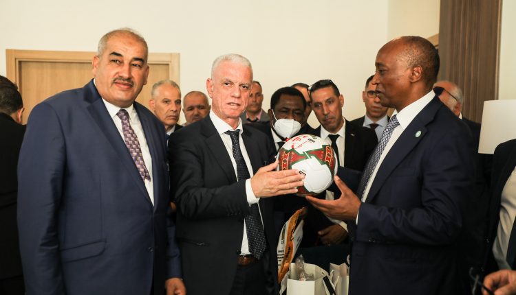 CAF – FAF :  Dr MOTSEPE HONORE AU CTN DE SIDI MOUSSA