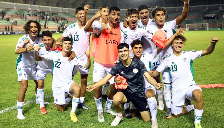 ARAB CUP U17 – ALGERIE 2022 :  LE MATCH D’HOMMES DES U17 FACE AU SOUDAN (2 – 0)