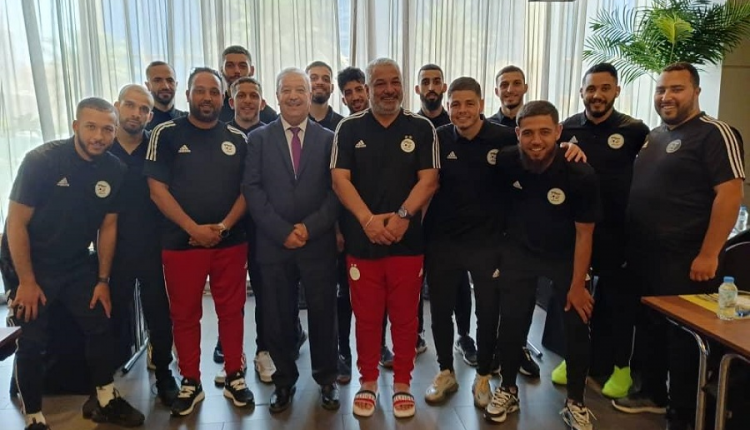 COUPE ARABE DES NATIONS FUTSAL – DJEDDAH 2023 :LE CONSUL GÉNÉRAL D’ALGÉRIE À DJEDDAH REND VISITE AUX VERTS