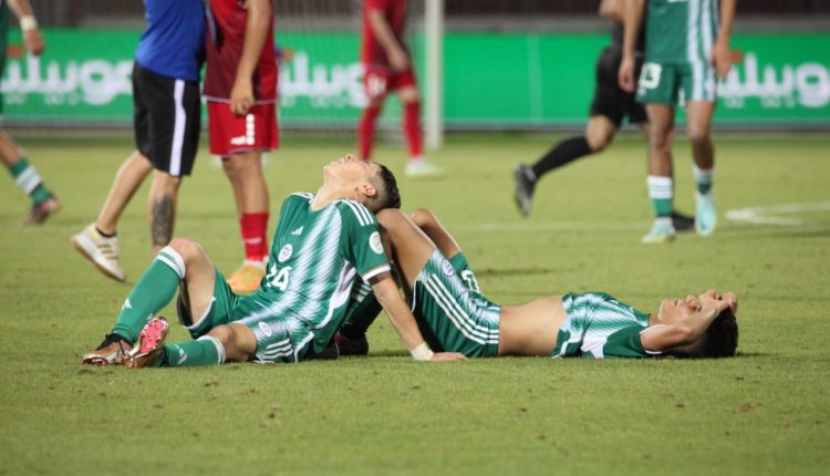 15ème JEUX SPORTIFS ARABES : LES VERTS PERDENT LE BRONZE AUX TIRS AU BUT FACE AU SOUDAN (2-2, 2-4 TAB)