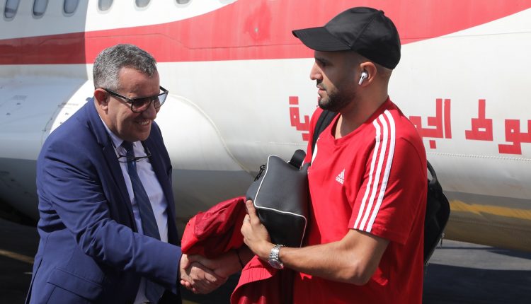 الجزائر – الرأس الأخضر ( ودي) : وصول المنتخب الوطني إلى قسنطينة