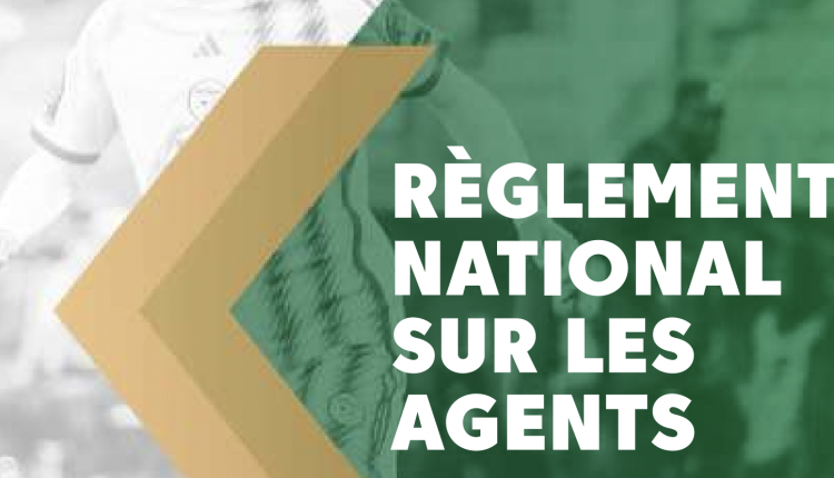 LE REGLEMENT NATIONAL SUR LES AGENTS
